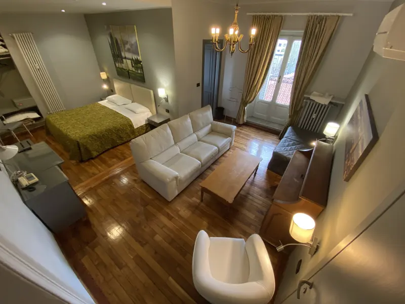 Junior suite con balconcino